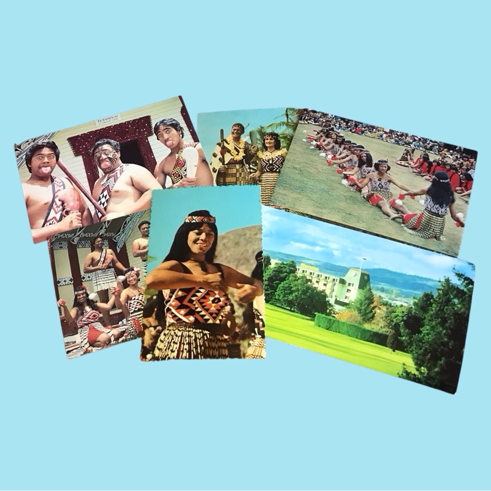 Cultural Vintage Maori People Lots Postcards
